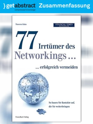cover image of 77 Irrtümer des Networkings ... erfolgreich vermeiden (Zusammenfassung)